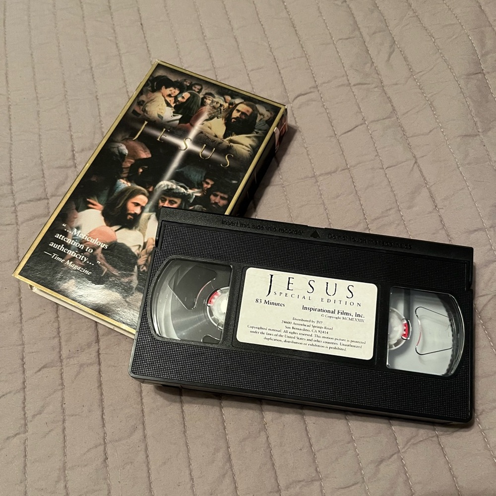 The Jesus Film VHS 1979